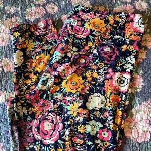 Floral TC2 Lularoe Leggings